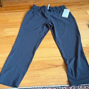 Lululemon Athletica Dark Gray On The Fly Pants